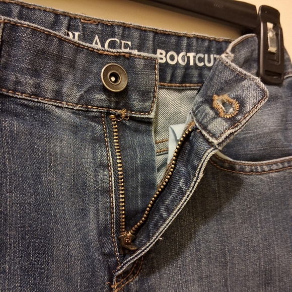 Place Boys Bootcut Jeans Size 10 Classic blue denim wash - Picture 12 of 13